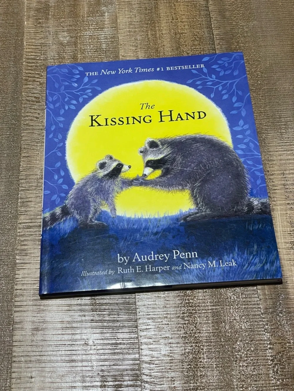 The Kissing Hand by Audrey Penn - Blue & Yellow Children's Book